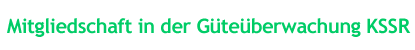 Mitgliedschaft in der G&uuml;te&uuml;berwachung